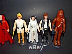 Étui De Collection Vintage Star Wars Original 12 Figurines Avec Darth Vader