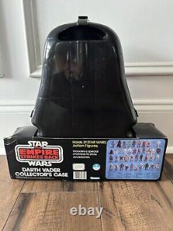 Étui de collectionneur Star Wars Darth Vader MISB Kenner Vintage 1980 Figurine d'action ESB