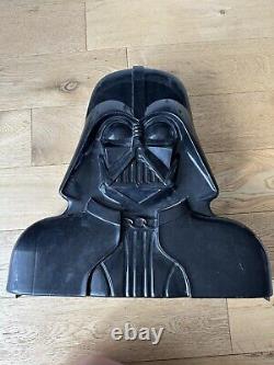 Étui de transport pour figurines Vintage Star Wars 1982 ROTJ Darth Vader avec insert original