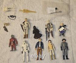 Faucon Millenium Star Wars de Kenner vintage avec figurines d'action et accessoires