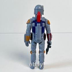 Figure Boba Fett Star Wars Vintage avec Rare Blaster 100% Original Taïwan 1979