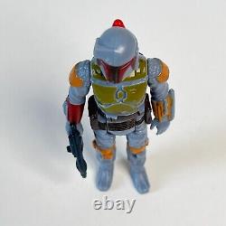 Figure Boba Fett Star Wars Vintage avec Rare Blaster 100% Original Taïwan 1979