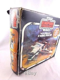 Figurine De Chasseur Palitoy Star Wars X-wing Vintage Des Années 1980 Complete Esb Rare