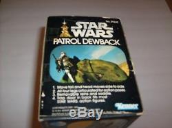 Figurine Dewback Vintage De Star Wars Non Utilisée Nouvelle Dans Une Boîte Kenner 1977
