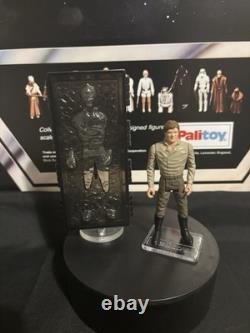 Figurine Han Solo en Carbonite des Derniers 17 Star Wars Vintage et Chambre de Carbonite