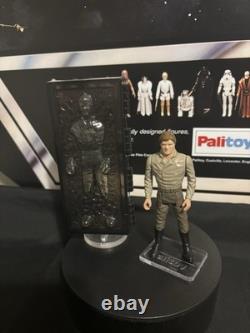 Figurine Han Solo en Carbonite des Derniers 17 Star Wars Vintage et Chambre de Carbonite