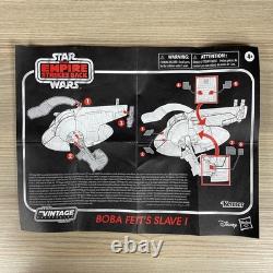 Figurine Jouet de la Collection Vintage Star Wars : Slave 1 de Boba Fett - L'Empire Contre-Attaque