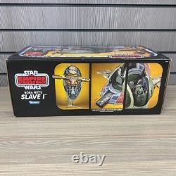 Figurine Jouet de la Collection Vintage Star Wars : Slave 1 de Boba Fett - L'Empire Contre-Attaque
