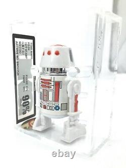 Figurine Star Wars vintage R5-D4 'Timbre 1977' sans Coo UKG 90% OR ! Pas AFA