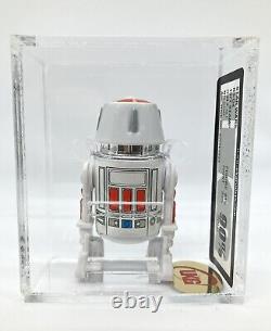 Figurine Star Wars vintage R5-D4 'Timbre 1977' sans Coo UKG 90% OR ! Pas AFA