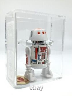 Figurine Star Wars vintage R5-D4 'Timbre 1977' sans Coo UKG 90% OR ! Pas AFA