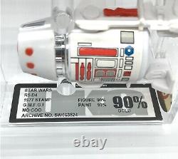 Figurine Star Wars vintage R5-D4 'Timbre 1977' sans Coo UKG 90% OR ! Pas AFA