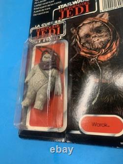 Figurine Tri-logo Last 17 de Warok Ewok Star Wars Vintage