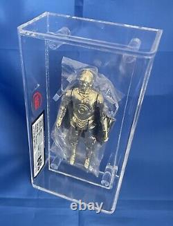 Figurine Vintage Star Wars C-3PO à membres amovibles ROTJ-C en sachet évaluée UKG 85% 1983