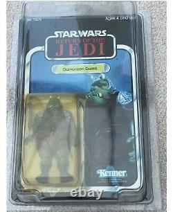 Figurine Vintage Star Wars Garde Gamorréenne de 1984 scellée non ouverte sur carte Jedi