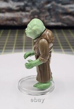 Figurine Vintage Star Wars Yoda Pac Man Yeux 1980 Hong Kong Originale Complète