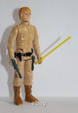 Figurine complète de Luke Bespin avec cheveux orange Star Wars Vintage 1980 HONG KONG