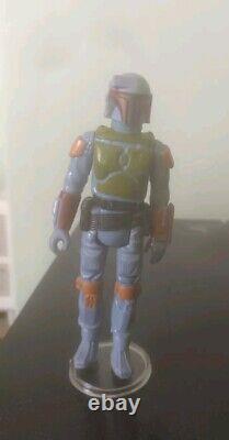 Figurine d'action Boba Fett Star Wars vintage 100% originale et complète de 1979 Taiwan