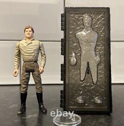 Figurine d'action Han Solo en Carboneite de Star Wars vintage de 1985, en parfait état - Derniers exemplaires (17)