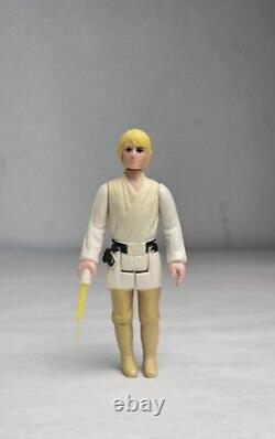Figurine d'action Luke Skywalker, le fermier blond de Star Wars vintage de 1977, PAS UNE REPRODUCTION