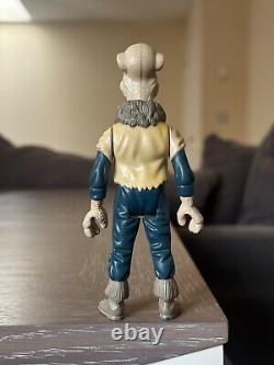Figurine d'action Yak Face Star Wars Vintage avec arme 1985. Très rare, Derniers 17.
