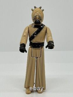 Figurine originale Star Wars Vintage Tusken Raider Kenner Rare 1977 avec joues creuses