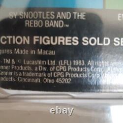 Figurine sur carte de Logray Vintage Star Wars ROJ 1983, scellée en usine, carte rare