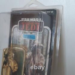 Figurine sur carte de Logray Vintage Star Wars ROJ 1983, scellée en usine, carte rare