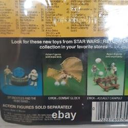 Figurine sur carte de Logray Vintage Star Wars ROJ 1983, scellée en usine, carte rare