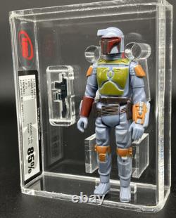 Figurine vintage Star Wars Boba Fett Taiwan V5 Blaster UKG 85% Pas de AFA
