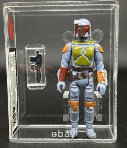 Figurine vintage Star Wars Boba Fett Taiwan V5 Blaster UKG 85% Pas de AFA