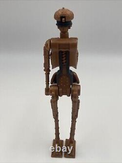 Figurine vintage Star Wars EV9 D9 avec un bras manquant EV-9D9 POTF