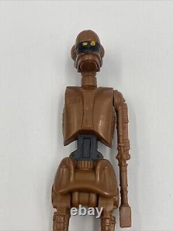 Figurine vintage Star Wars EV9 D9 avec un bras manquant EV-9D9 POTF