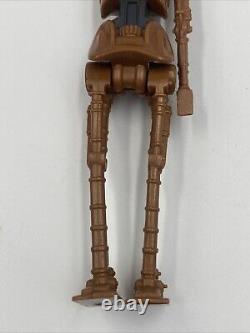 Figurine vintage Star Wars EV9 D9 avec un bras manquant EV-9D9 POTF