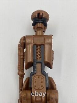 Figurine vintage Star Wars EV9 D9 avec un bras manquant EV-9D9 POTF