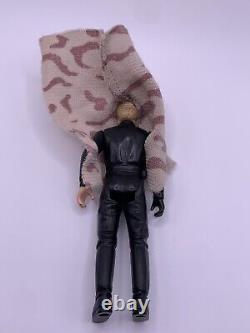 Figurine vintage Star Wars Last 17 de Luke Skywalker en poncho de bataille d'Endor 1985 sans Coo