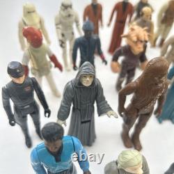 Figurines Star Wars Collection Vintage x 31 Lot de Variété Assorti 1970's 1980's