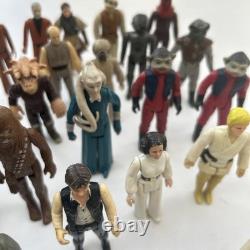 Figurines Star Wars Collection Vintage x 31 Lot de Variété Assorti 1970's 1980's