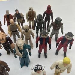 Figurines Star Wars Collection Vintage x 31 Lot de Variété Assorti 1970's 1980's