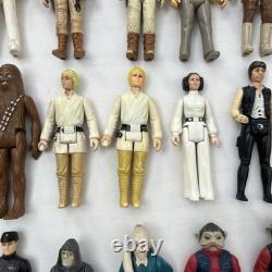 Figurines Star Wars Collection Vintage x 31 Lot de Variété Assorti 1970's 1980's