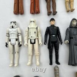 Figurines Star Wars Collection Vintage x 31 Lot de Variété Assorti 1970's 1980's