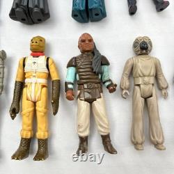 Figurines Star Wars Collection Vintage x 31 Lot de Variété Assorti 1970's 1980's
