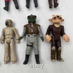 Figurines Star Wars Collection Vintage x 31 Lot de Variété Assorti 1970's 1980's