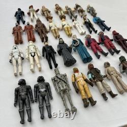 Figurines Star Wars Collection Vintage x 31 Lot de Variété Assorti 1970's 1980's