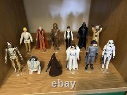 Figurines Star Wars Vintage ANH Premier 12 Ensemble Complet