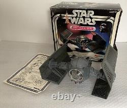 Figurines Star Wars Vintage Darth Vader TIE Fighter Pailtoy Boîte Manuelle Originale