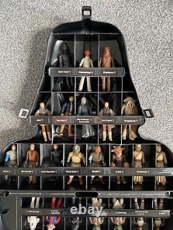 Figurines Star Wars Vintage - Étui de transport de Dark Vador rempli de figurines X31