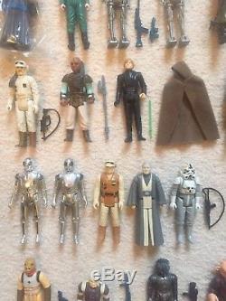 Figurines Star Wars Vintage Lot De Travail Tous Guns Originaux 17 Aucun Reproduction