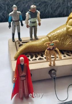 Figurines Star Wars Vintage X 5 + Playset Jabba the Hutt. Lot groupé.