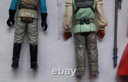Figurines Star Wars Vintage X 5 + Playset Jabba the Hutt. Lot groupé.